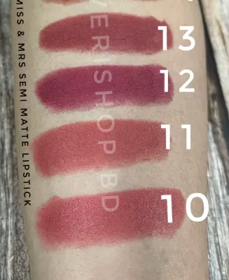 Miss & Mrs Long Lasting Semi Matte Lipstick- SHADE-13